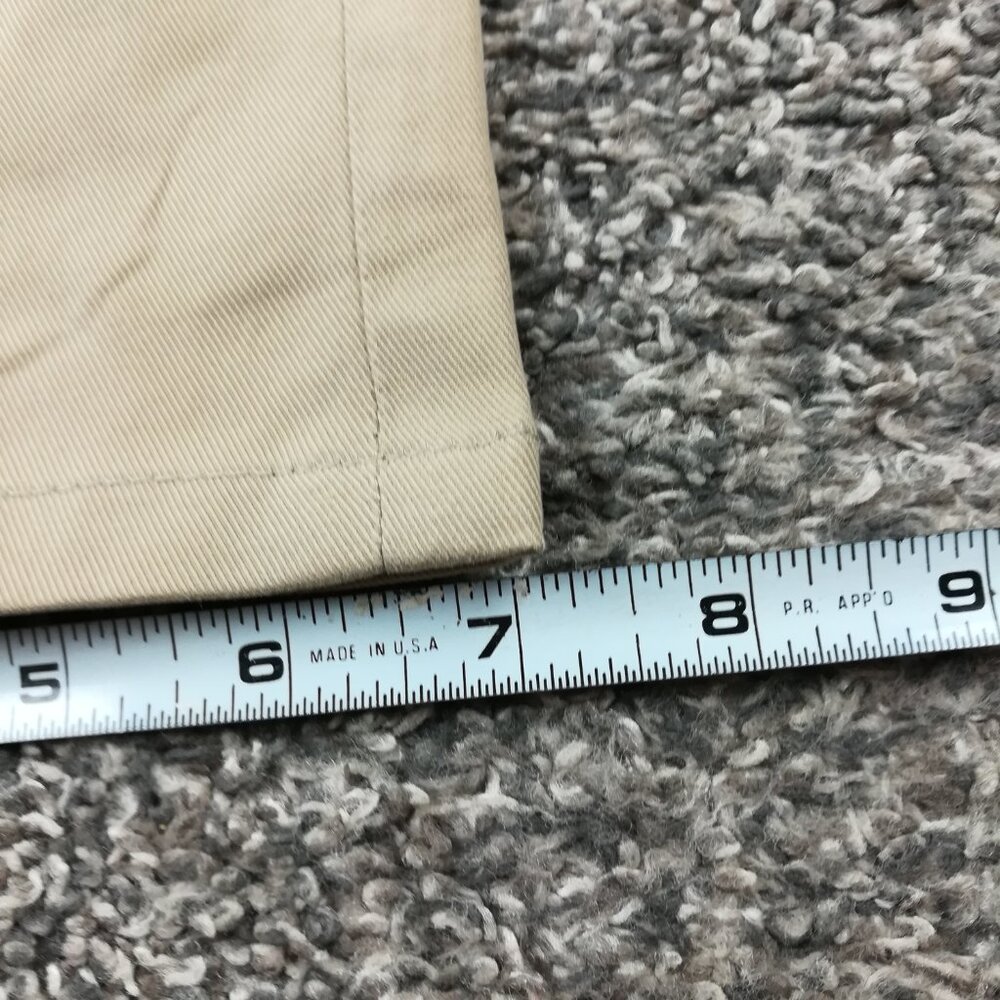 AG Adriano Goldschmied Pants Chino Beige Tan 32x30 Kullen Slim Fit Stretch - Picture 10 of 11